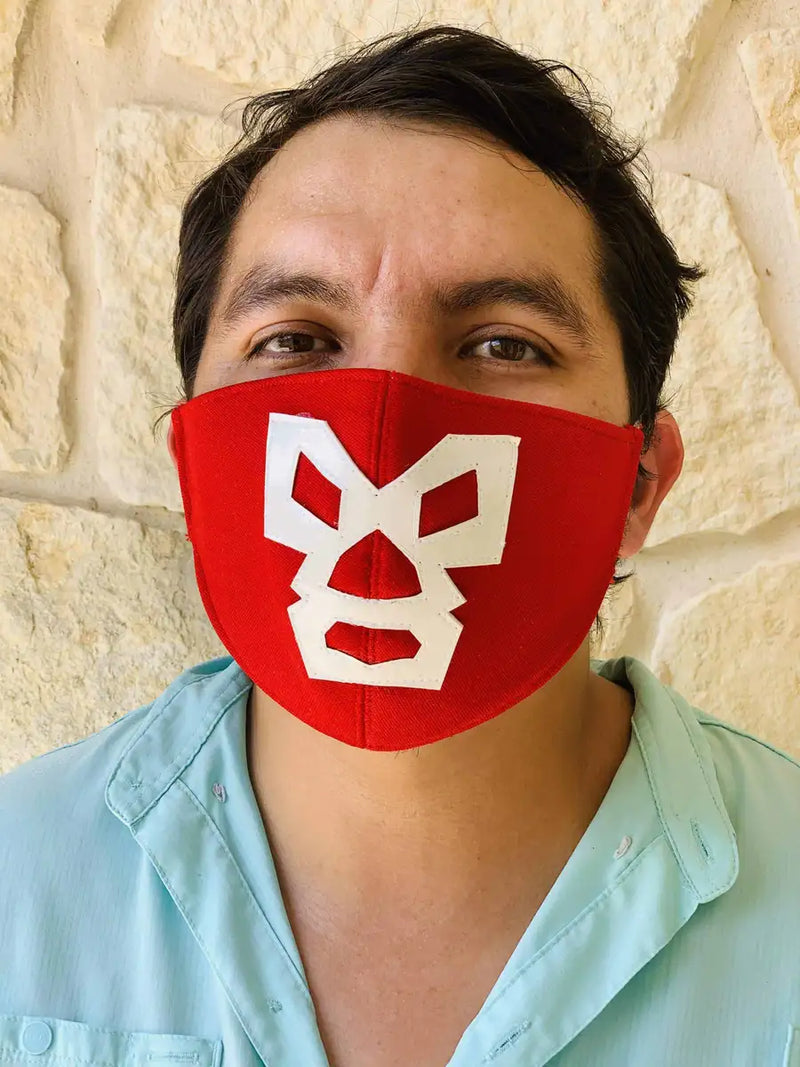 LUCHA LIBRE Mexican Reusable Non-Medical Face Masks - 21