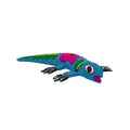 Hand Painted Iguana Wooden Figurine - 11