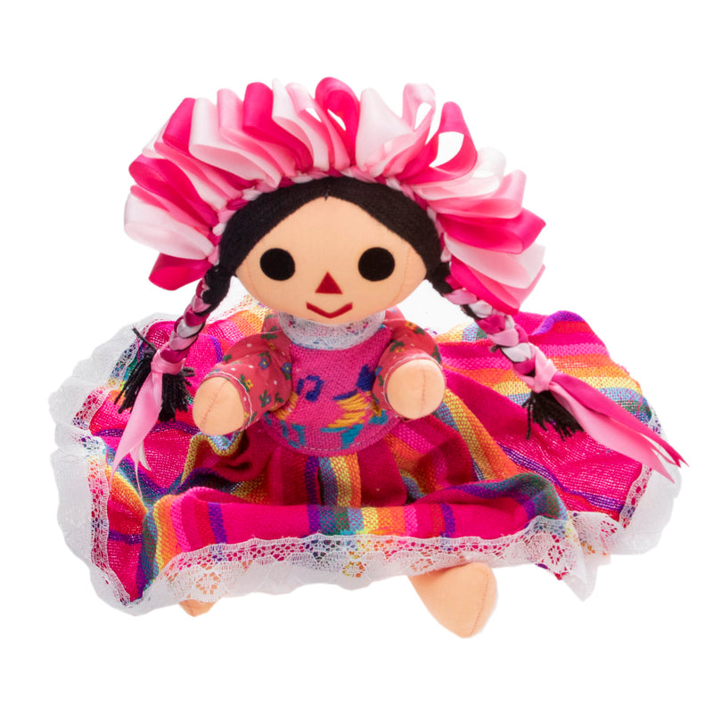 María Traditional Mexican Lelé Doll