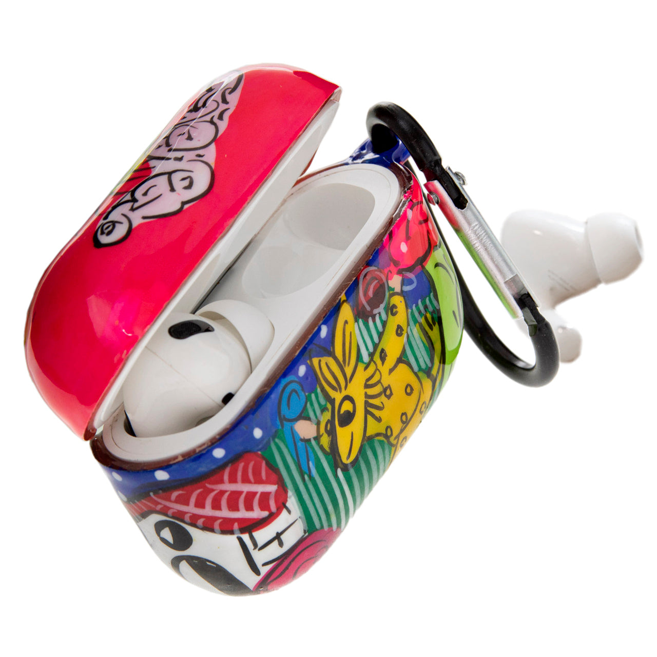 Artisanal Hand-Painted Xalitla AirPods Pro Case