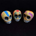 Hand Painted Wooden Sugar Skulls - 15