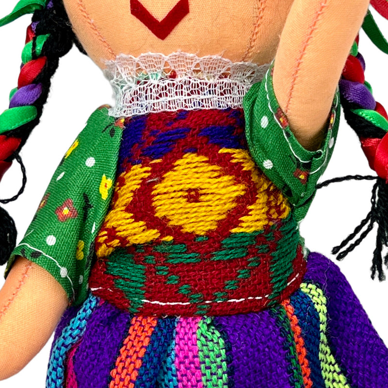 Small- Lupita Traditional Mexican Lelé Doll