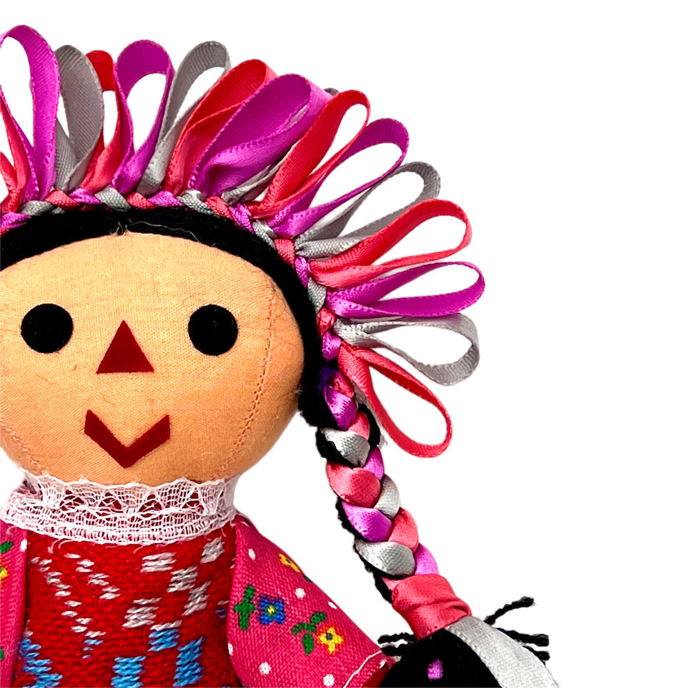 Small- Lupita Traditional Mexican Lelé Doll