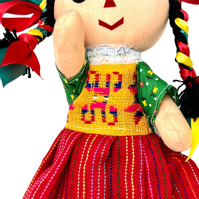 María Traditional Mexican Lelé Doll