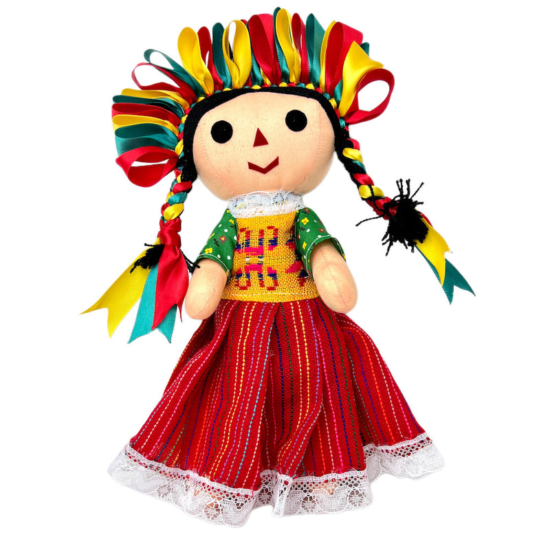 María Traditional Mexican Lelé Doll | Lolo Mexican Mercadito