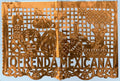 Metallic/Mylar Papel Picado Paper Cutout- Large Frontal Ofrenda - 5