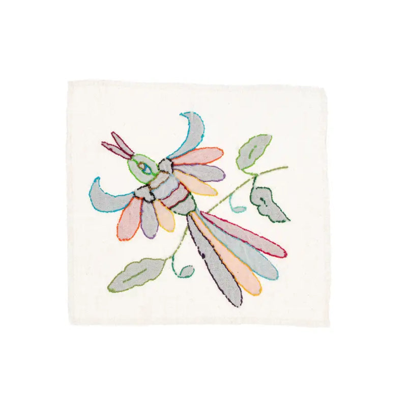 Mini Otomí Embroidered Tapestry - 18