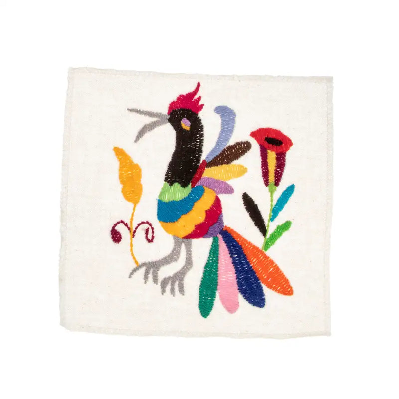 Mini Otomí Embroidered Tapestry - 20