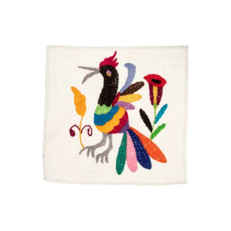 Mini Otomí Embroidered Tapestry - 22