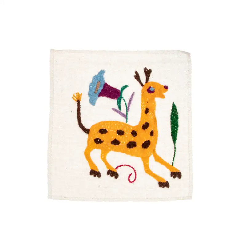 Mini Otomí Embroidered Tapestry - 23