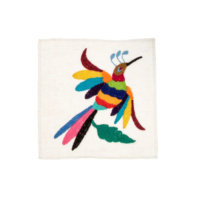 Mini Otomí Embroidered Tapestry - 27