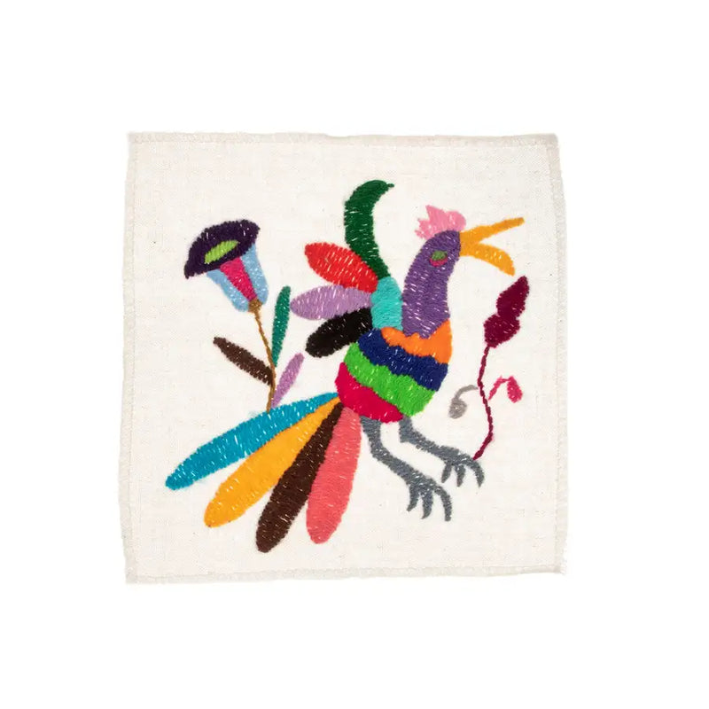 Mini Otomí Embroidered Tapestry - 29