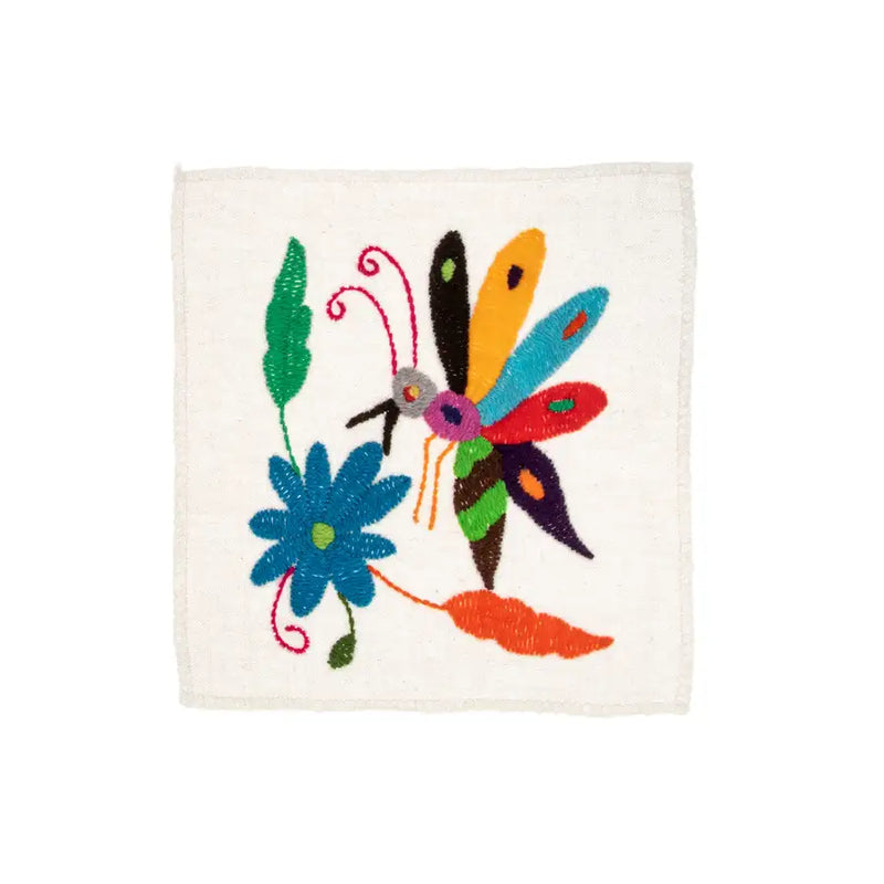 Mini Otomí Embroidered Tapestry - 30