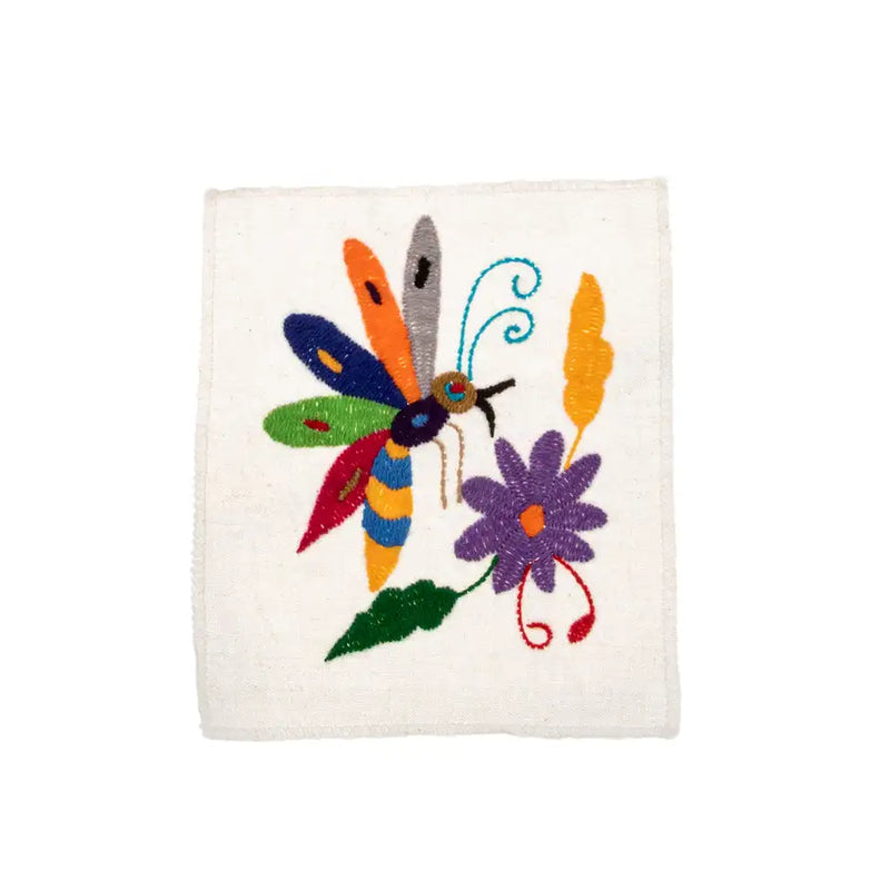 Mini Otomí Embroidered Tapestry - 3