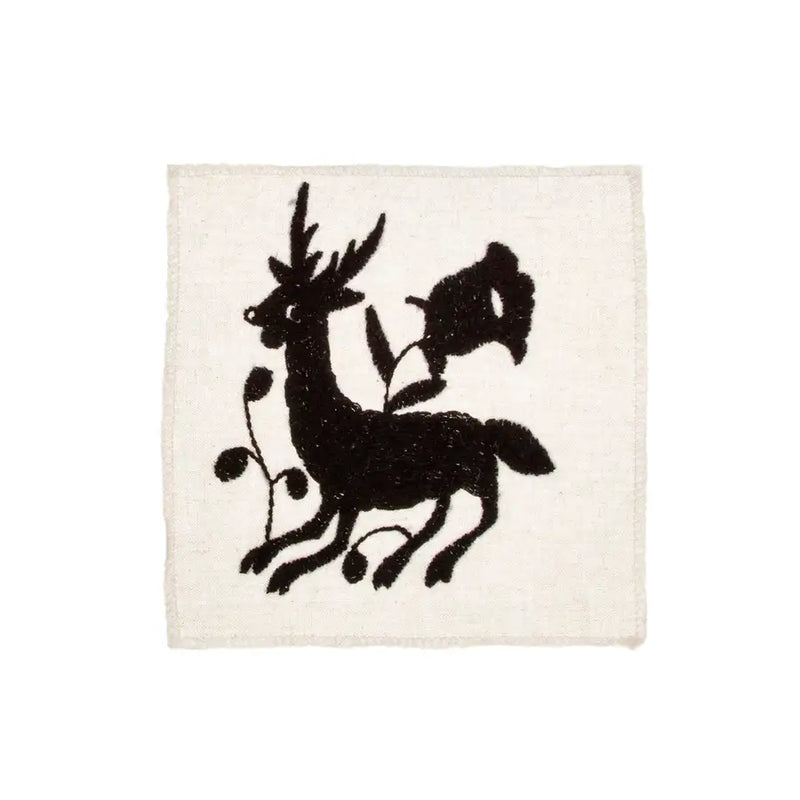 Mini Otomí Embroidered Tapestry - 8