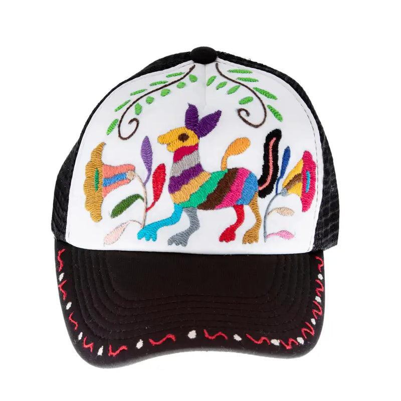 Otomí Hand-Embroidered Cap - 13
