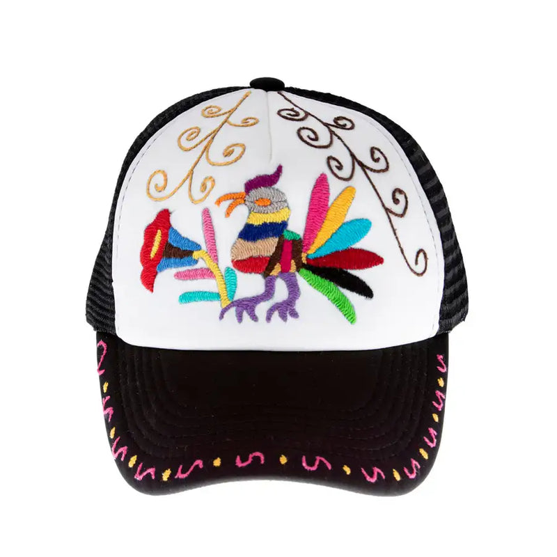 Otomí Hand-Embroidered Cap - 16