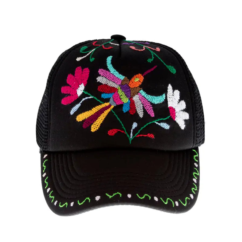 Otomí Hand-Embroidered Cap - 17