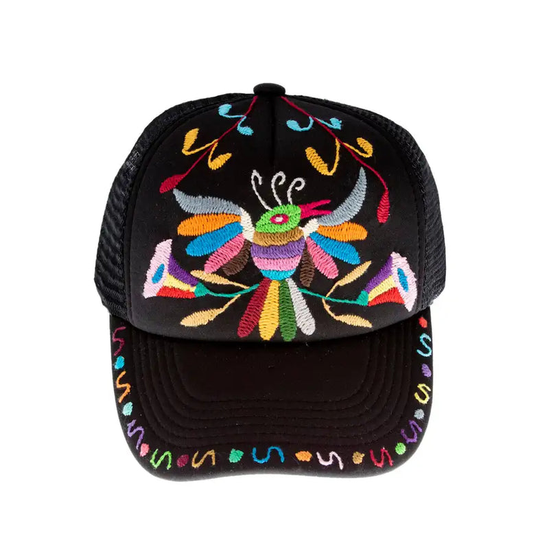Otomí Hand-Embroidered Cap - 20