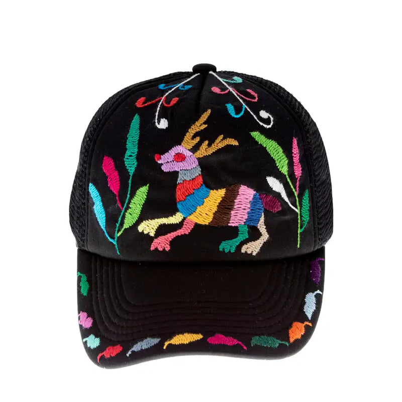 Otomí Hand-Embroidered Cap - 21