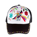 Otomí Hand-Embroidered Cap - 12