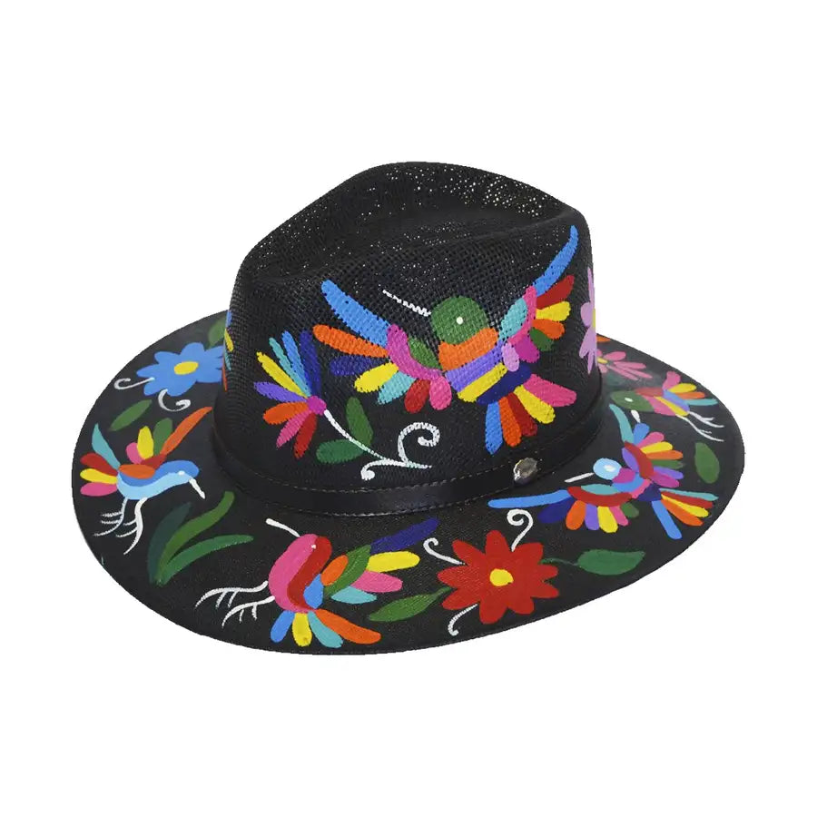 Otomí Hand-Painted Hats - 11