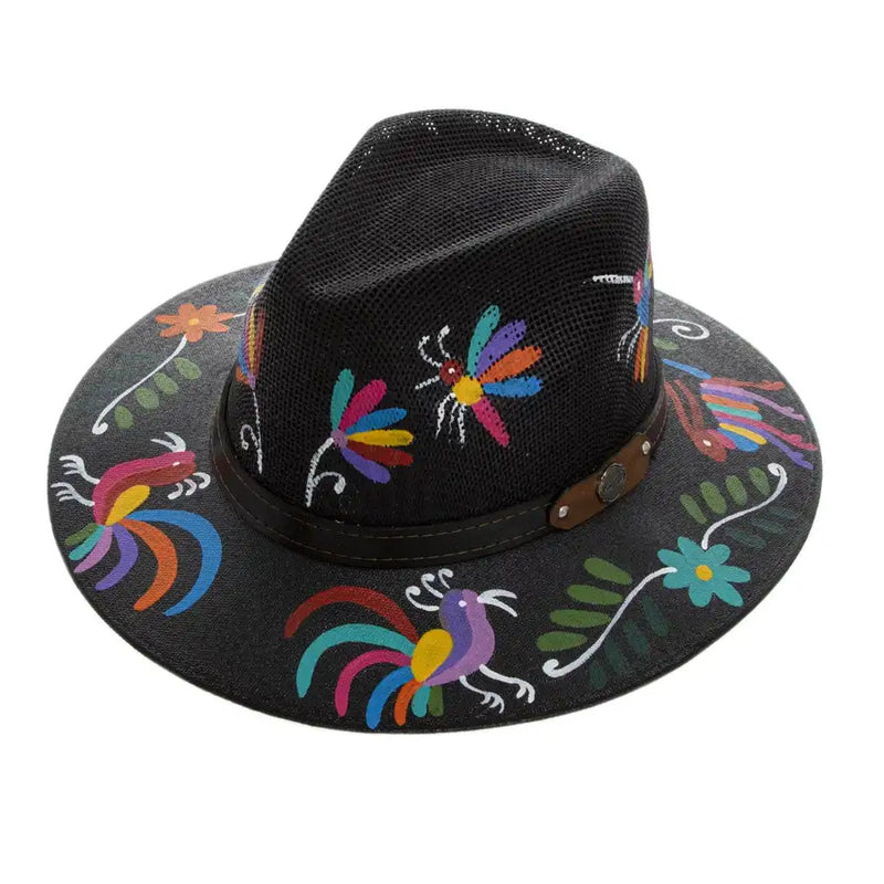 Otomí Hand-Painted Hats - 28