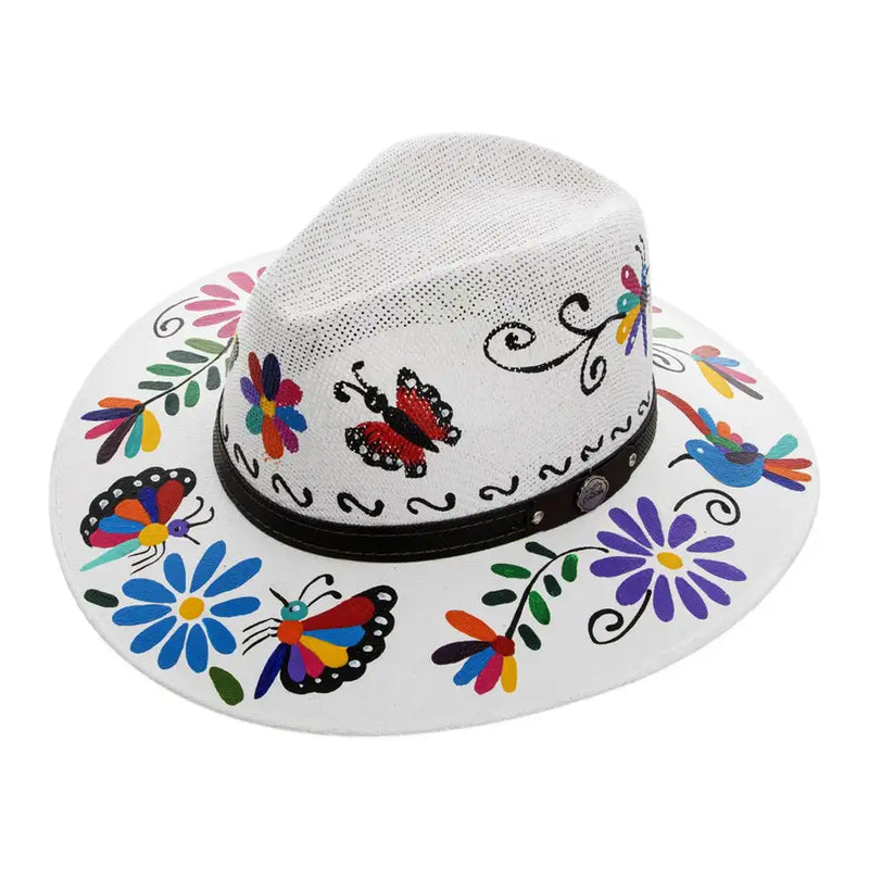 Otomí Hand-Painted Hats - 33