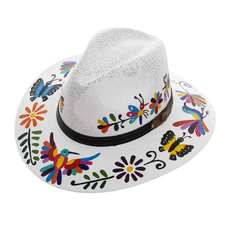 Otomí Hand-Painted Hats - 42