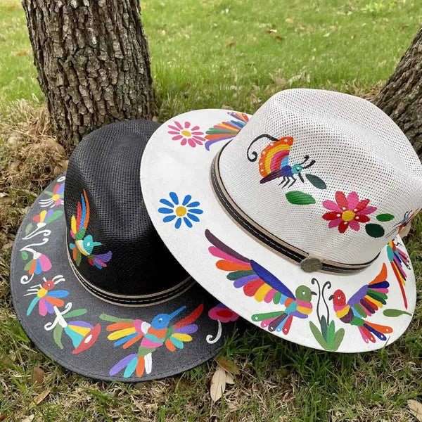 Otomí Hand-Painted Hats