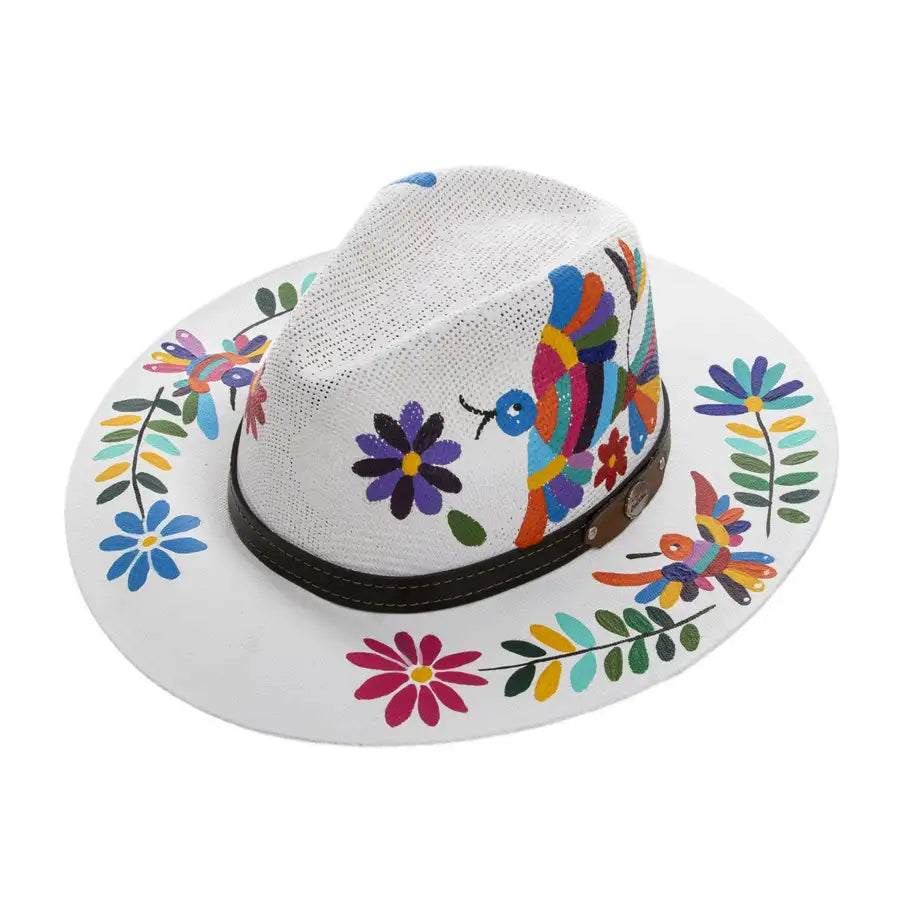 Otomí Hand-Painted Hats - 14