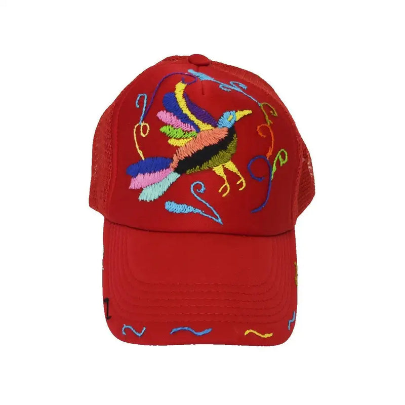 Otomí Hand-Embroidered Cap - 7