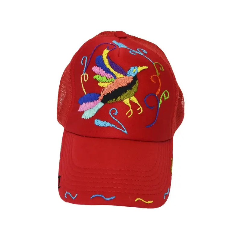 Otomí Hand-Embroidered Cap - 6