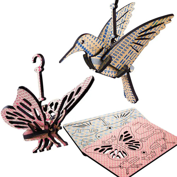 Flying Animals 3D Puzzle Art Ornament