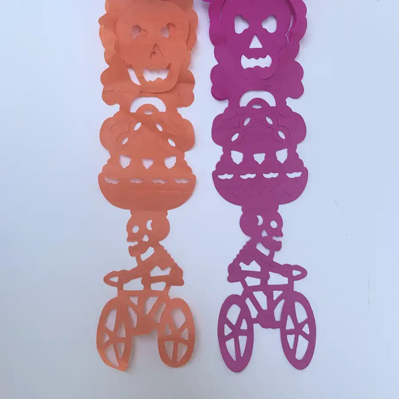 Papel Picado Calacas Doing Things Banner - 9