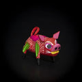 Hand Painted Piglet Wooden Figurine - 19