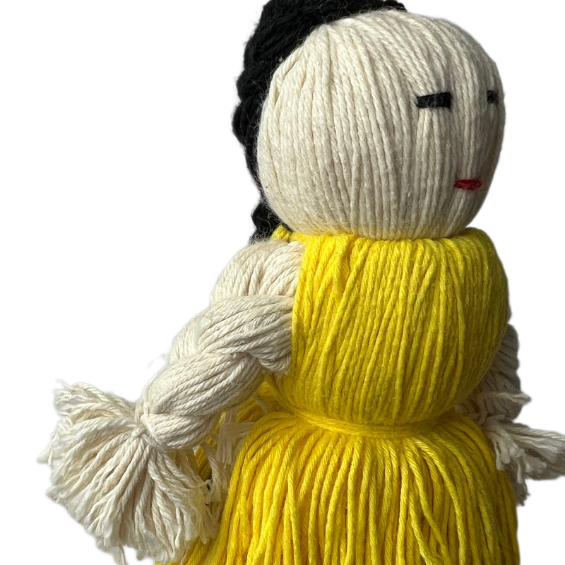 Retazos Mexican Yarn Doll PomPom