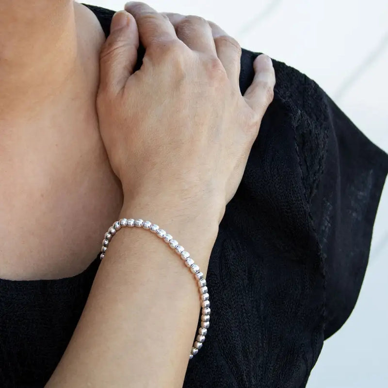 Sterling Silver Timeless Ball Chain Bracelet