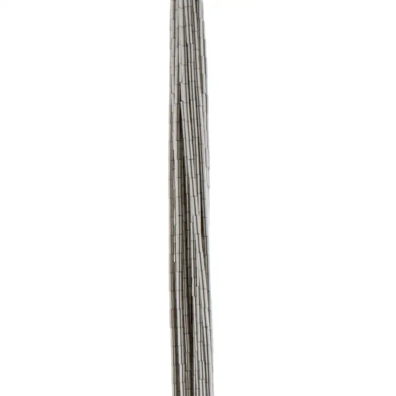 Perla Sterling Silver Liquid Silver Necklace - 30 strands - 1