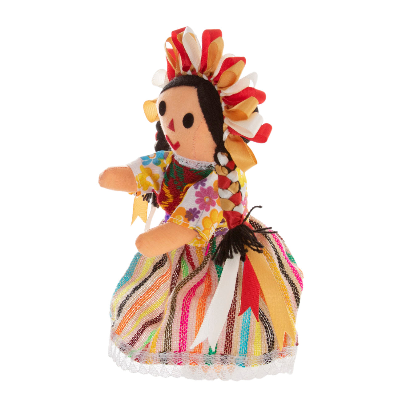 Small- Lupita Traditional Mexican Lelé Doll