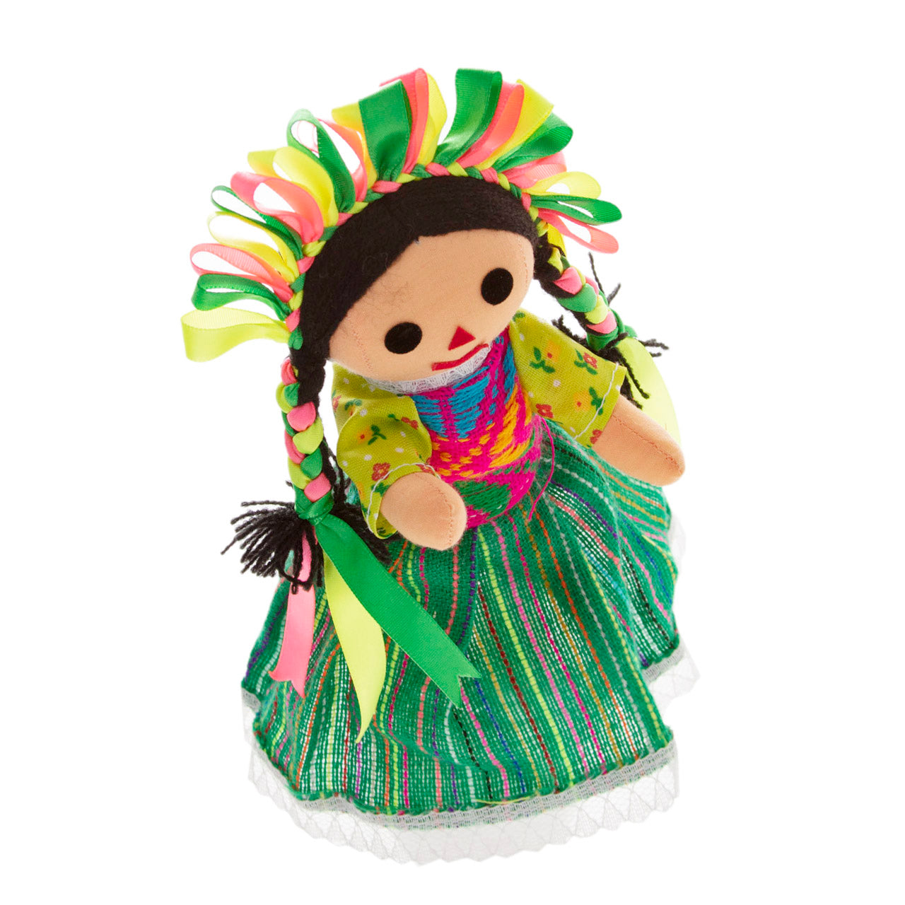 Small- Lupita Traditional Mexican Lelé Doll