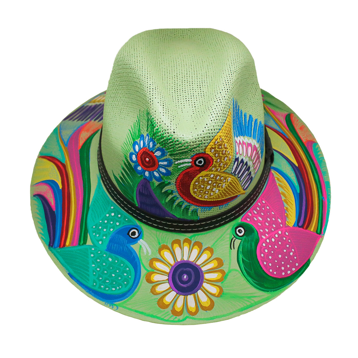 Xalitla Hand-Painted Hats