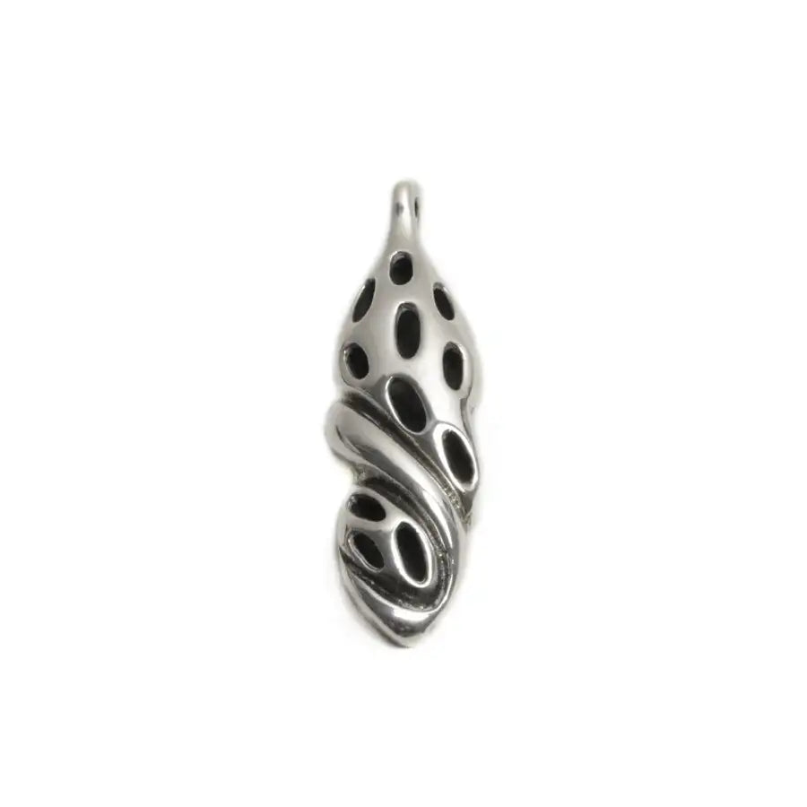 Sterling Silver Cocoon Pendant - Capullo Collection - 2