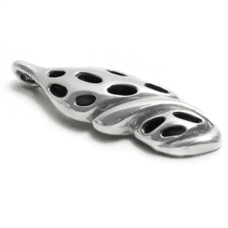 Sterling Silver Cocoon Pendant - Capullo Collection - 3