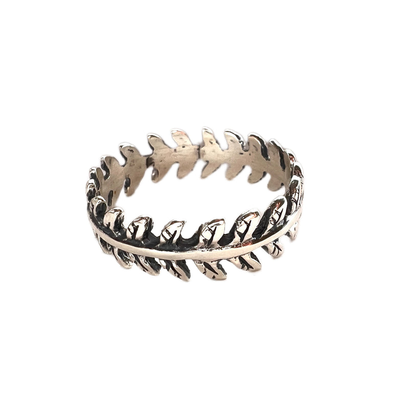 Sterling Silver Laurel Wreath Ring