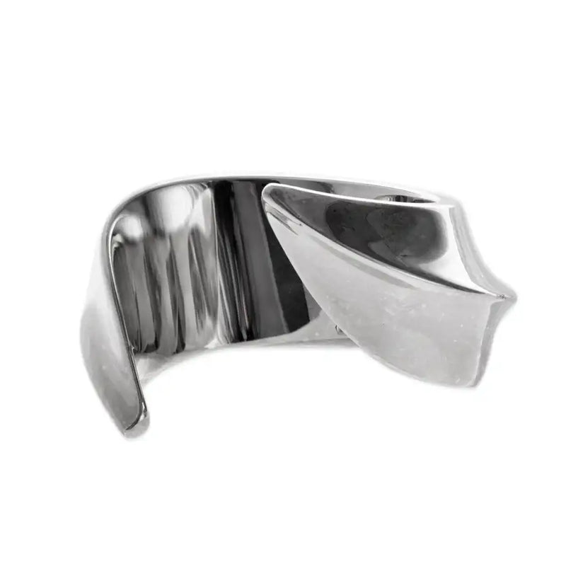 Sterling Silver Sea Wake Cuff Bracelet - 1