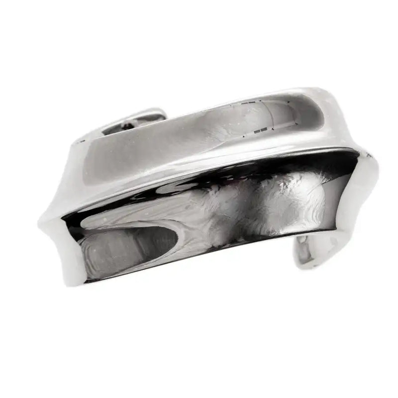 Sterling Silver Sea Wake Cuff Bracelet - 2