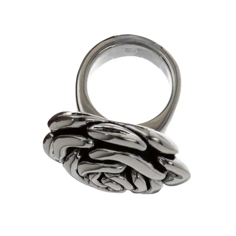 Sterling Silver La Rosa Ring- Large - 1