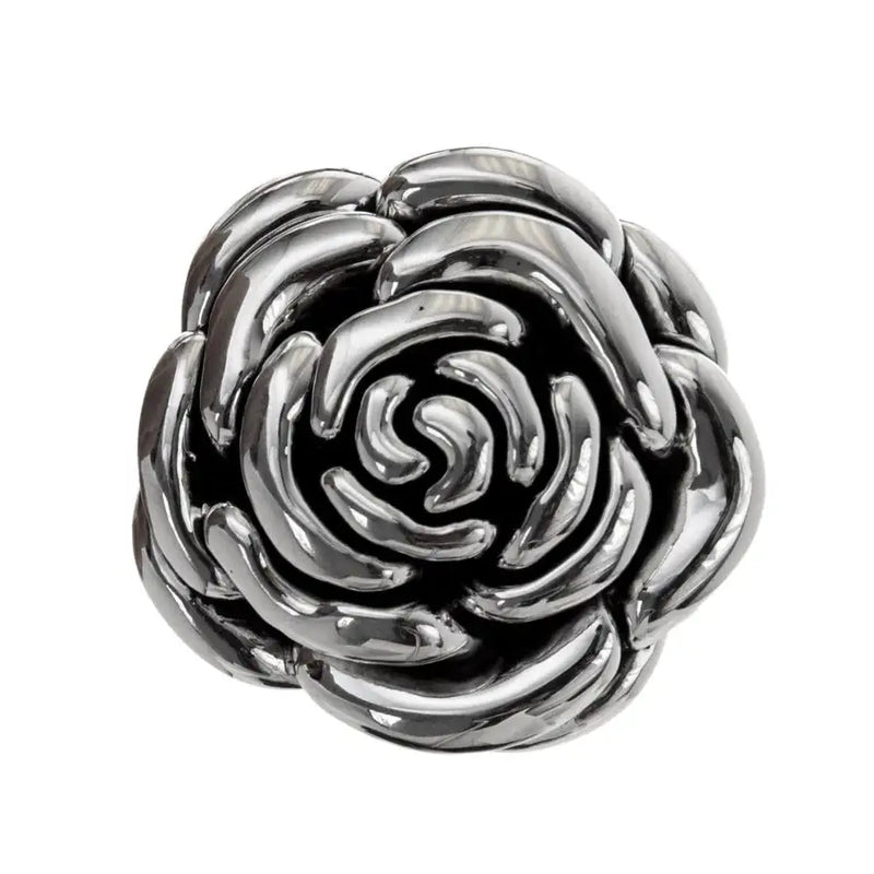Sterling Silver La Rosa Ring- Large - 3
