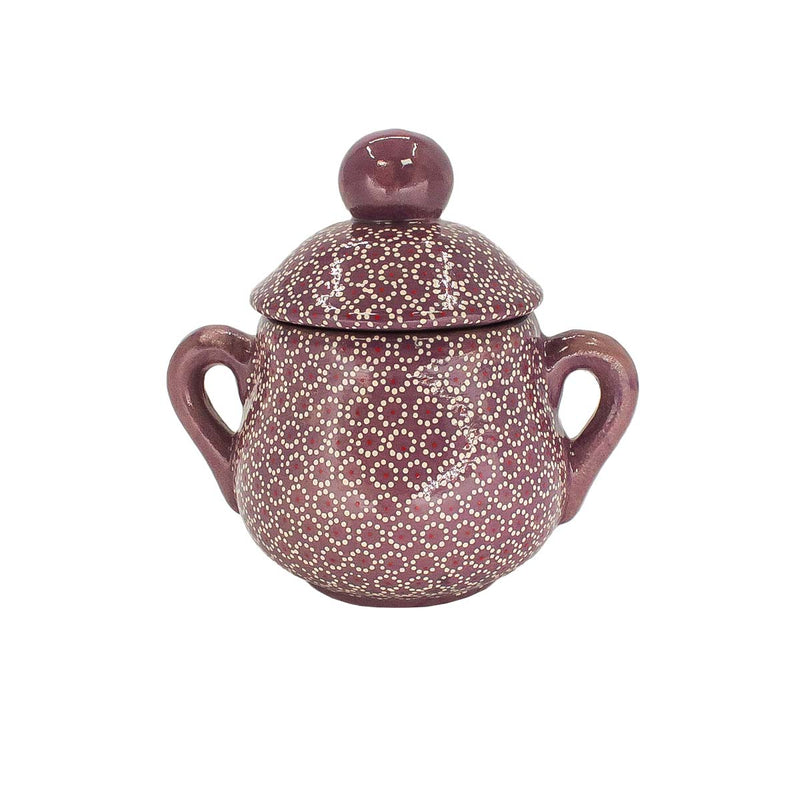Capula Hand-Painted Clay Cookie Jar - 3